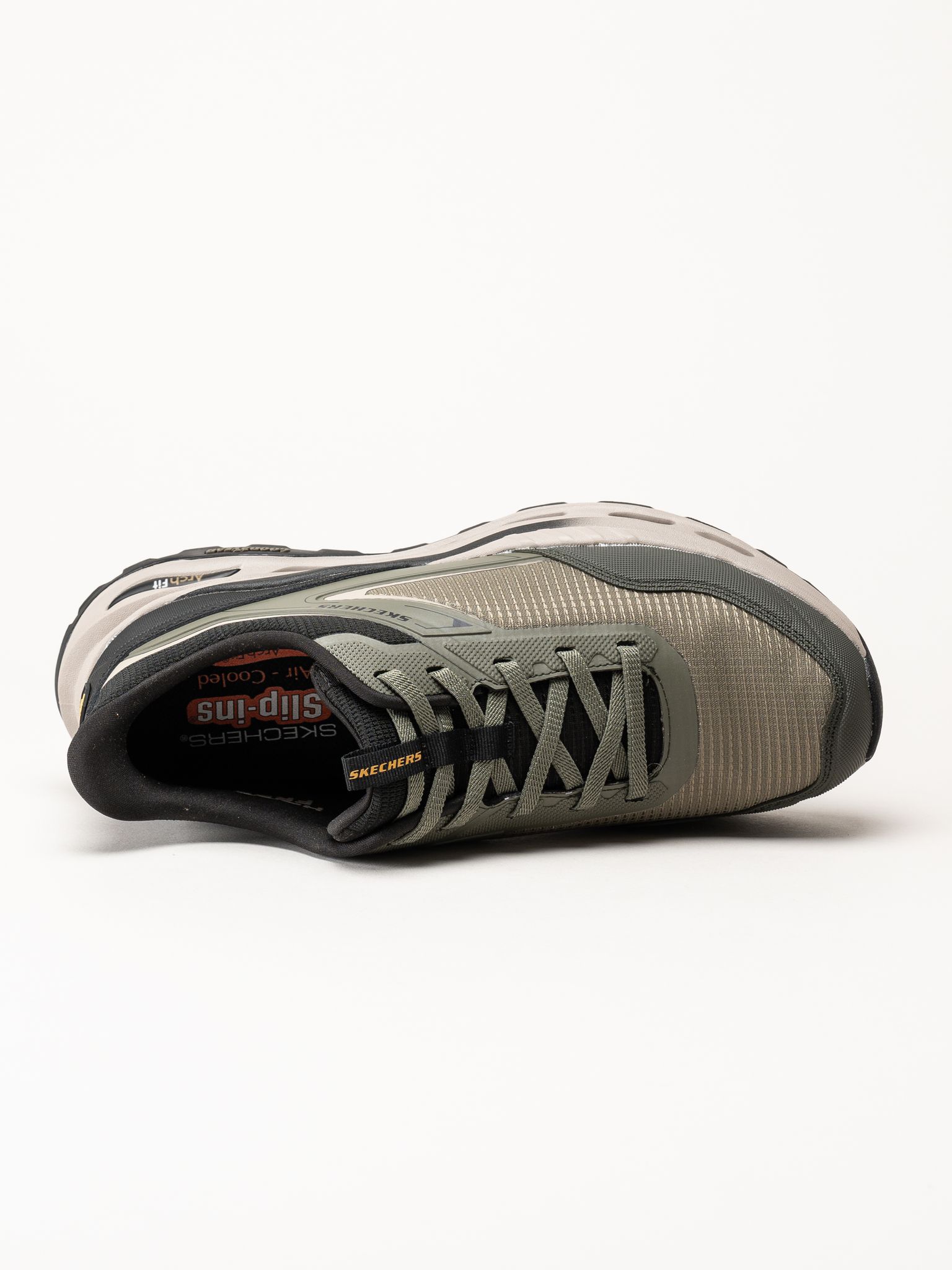 Skechers - Arch Fit Orvan Ultra - Talon - Olivgröna sneakers