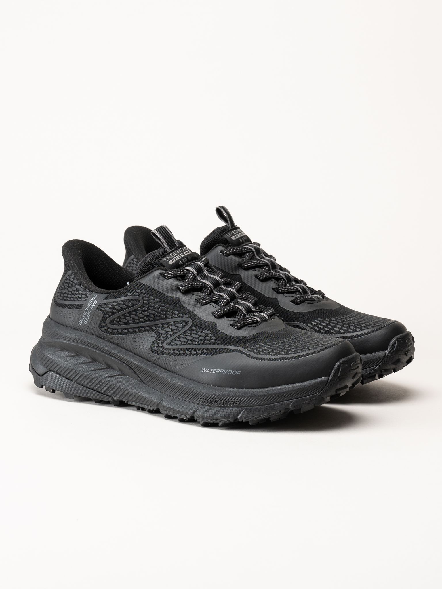 Skechers - Switch Back - Svarta sneakers