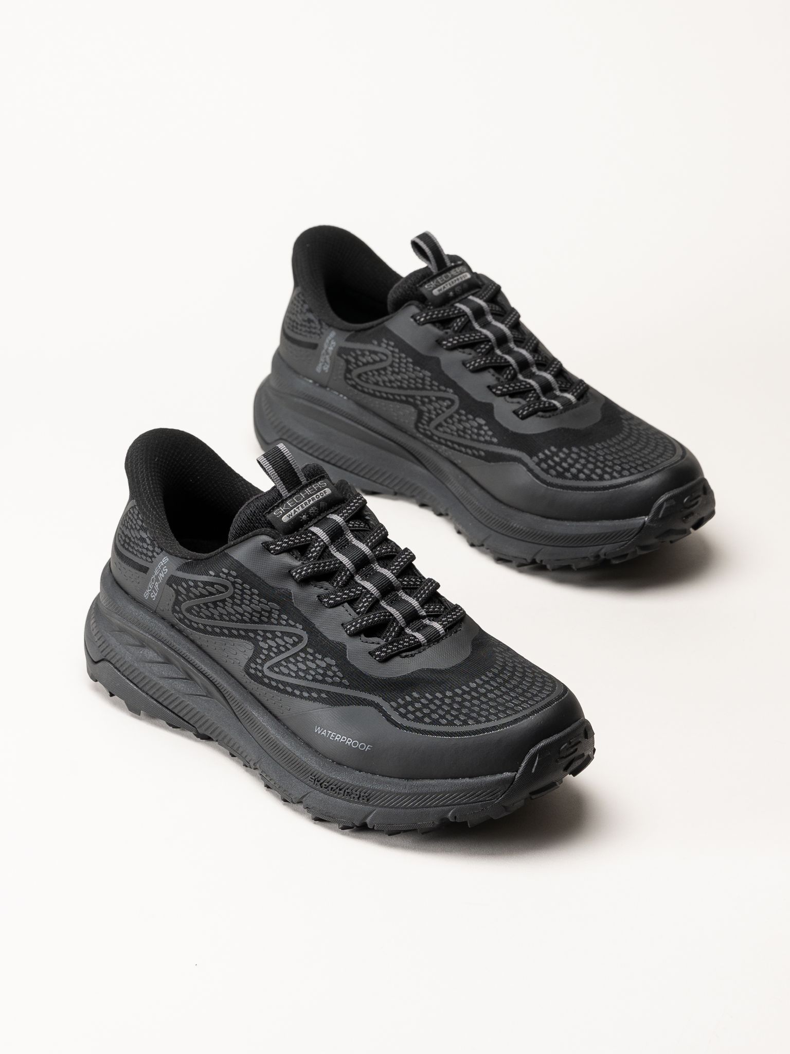 Skechers - Switch Back - Svarta sneakers