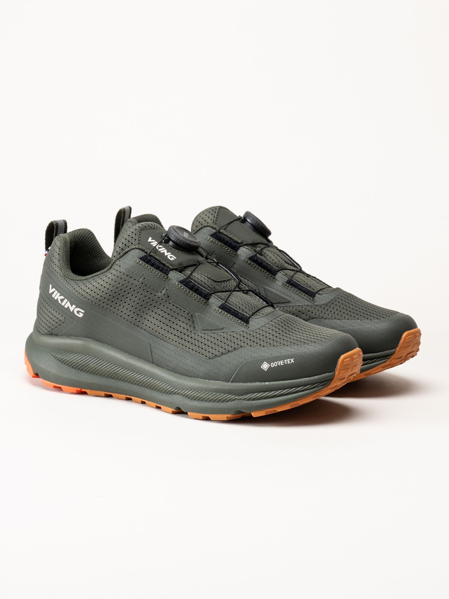 Viking Footwear - Motion Low - Gröna sneakers