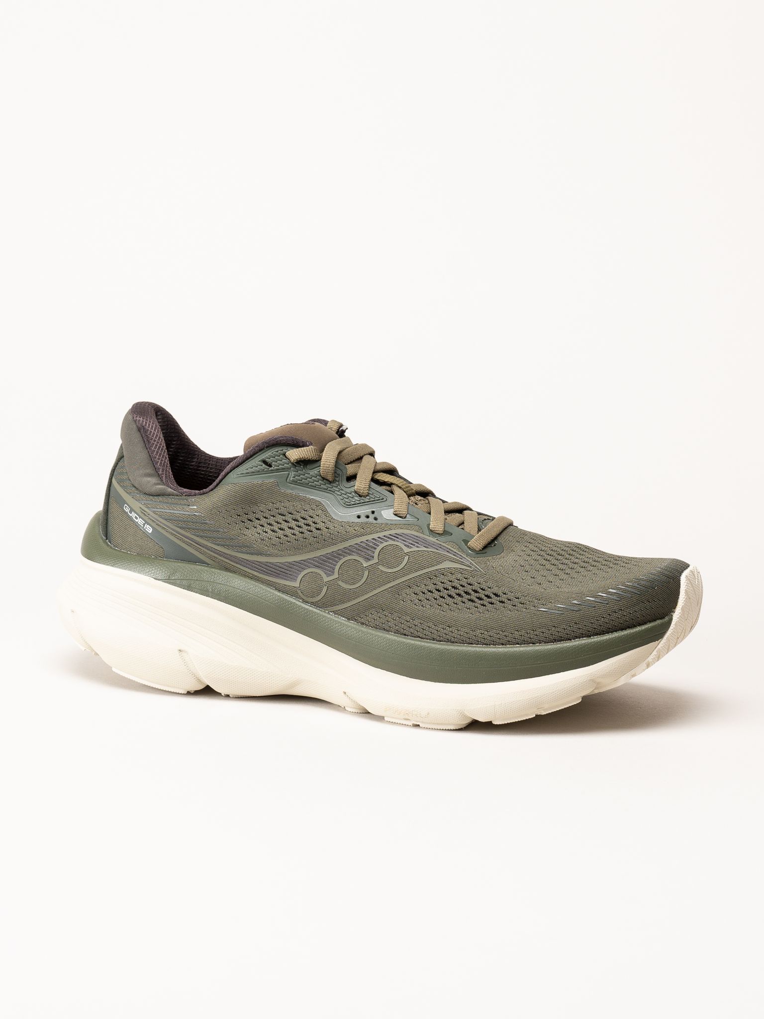Saucony - Guide 19 - Gröna sneakers