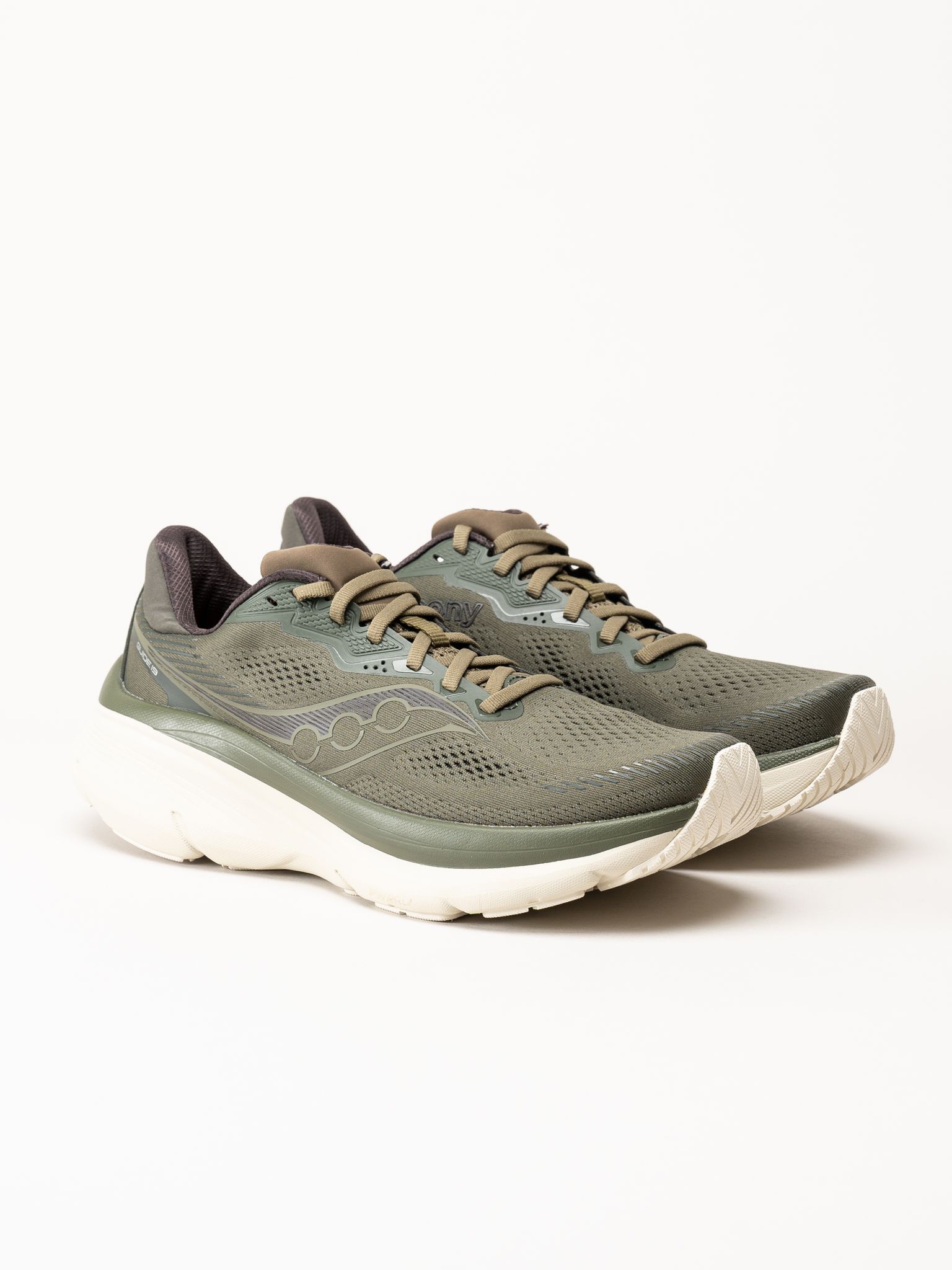 Saucony - Guide 19 - Gröna sneakers