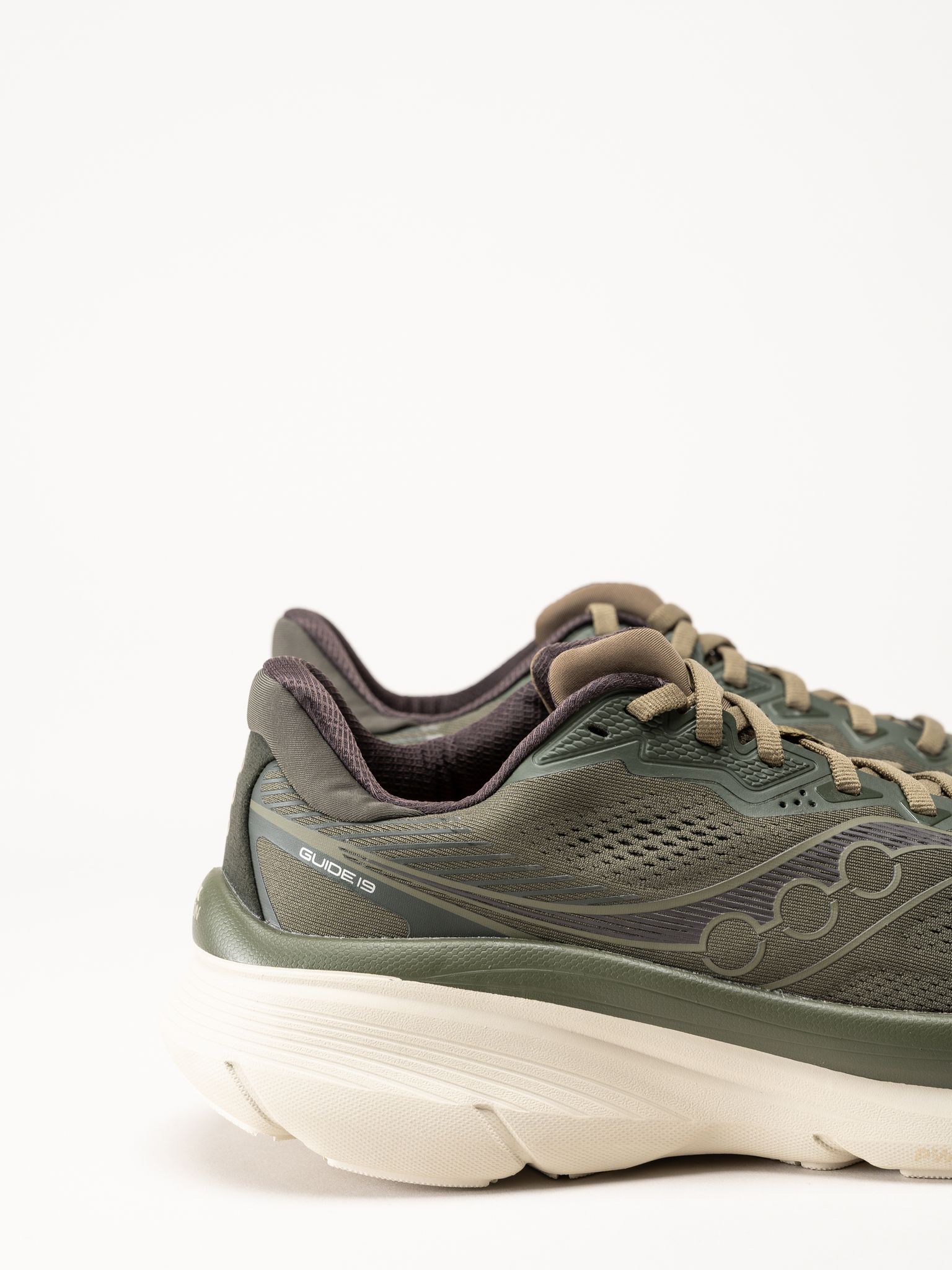 Saucony - Guide 19 - Gröna sneakers