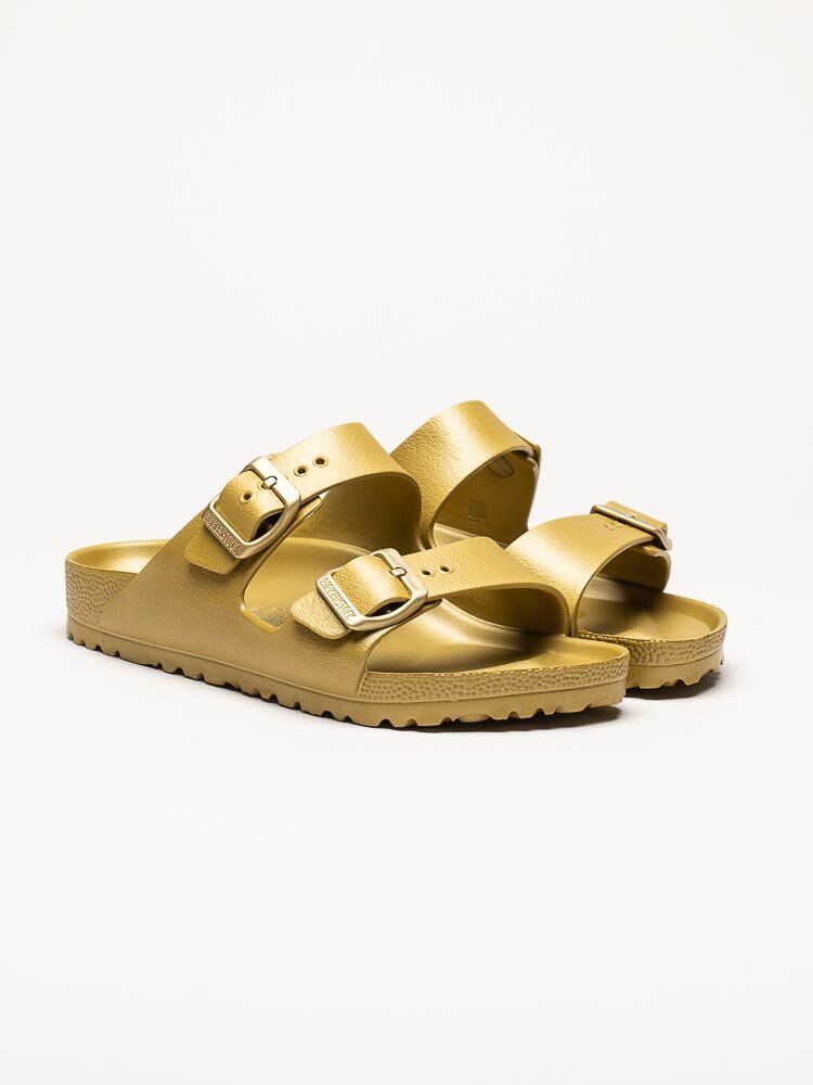 Birkenstock - Essential - Guldfärgade slip in sandaler
