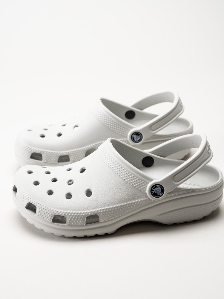 Crocs - Classic Clog Solids - Grå badtofflor