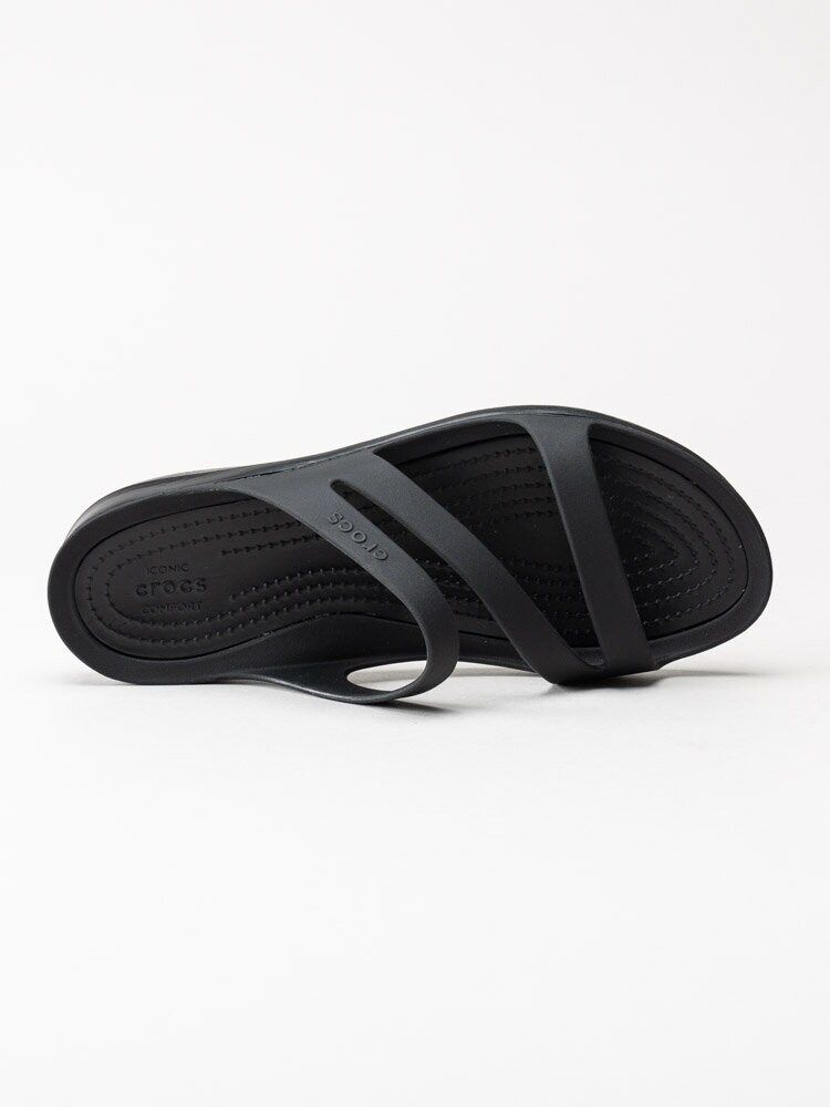 Crocs - Swiftwater Sandal W - Svarta badsandaler