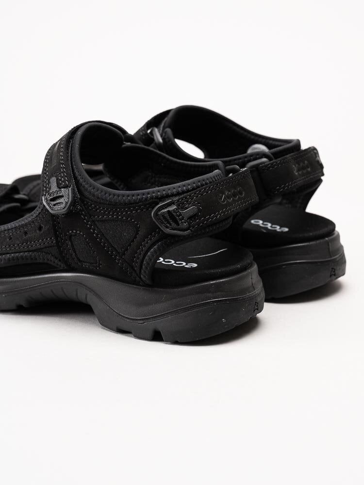 Ecco - Offroad Yucatan Plus W - Svarta vandringssandaler i mocka
