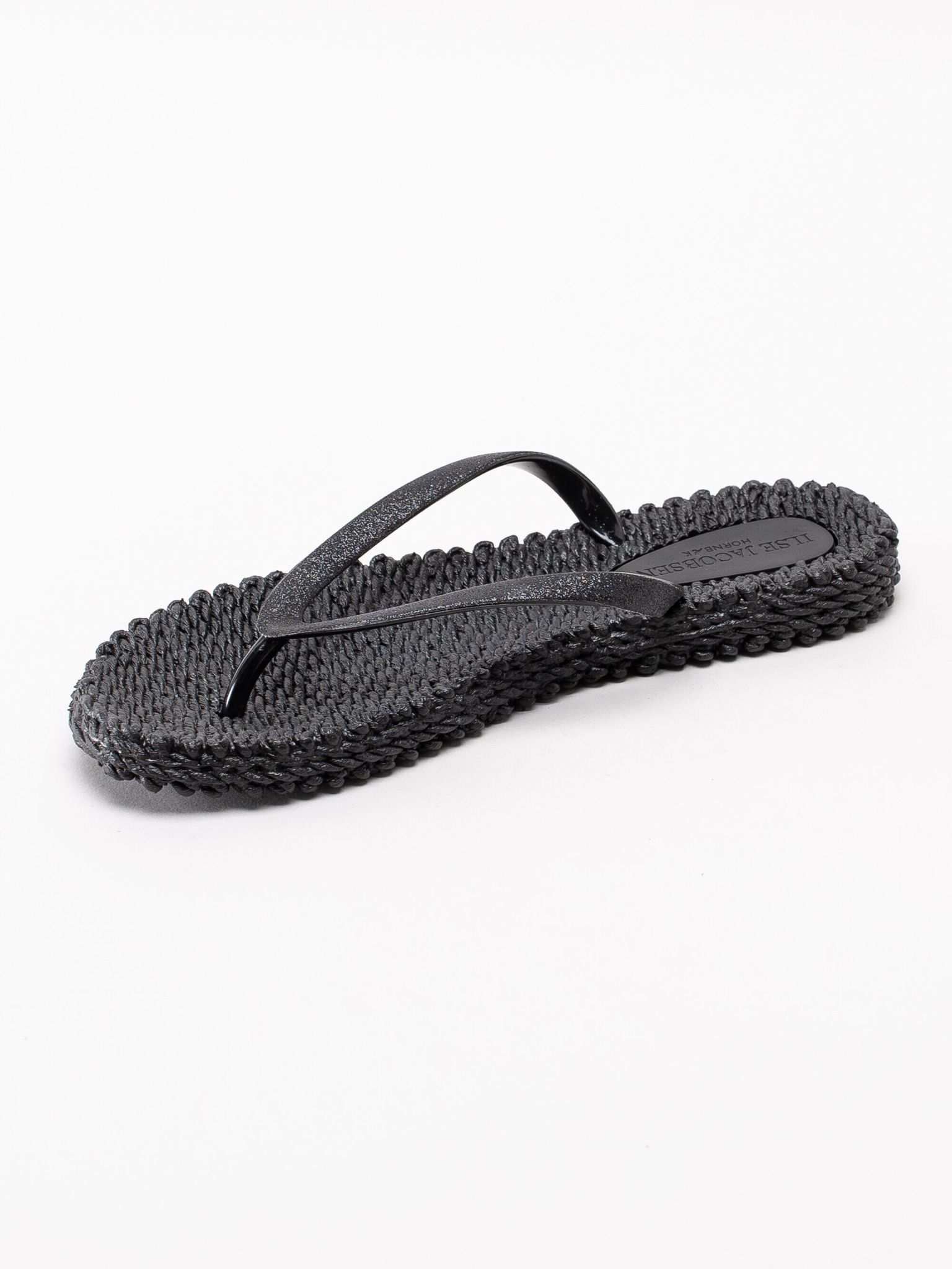 Ilse Jacobsen - Cheerful01 - Svarta flip flops med glitter