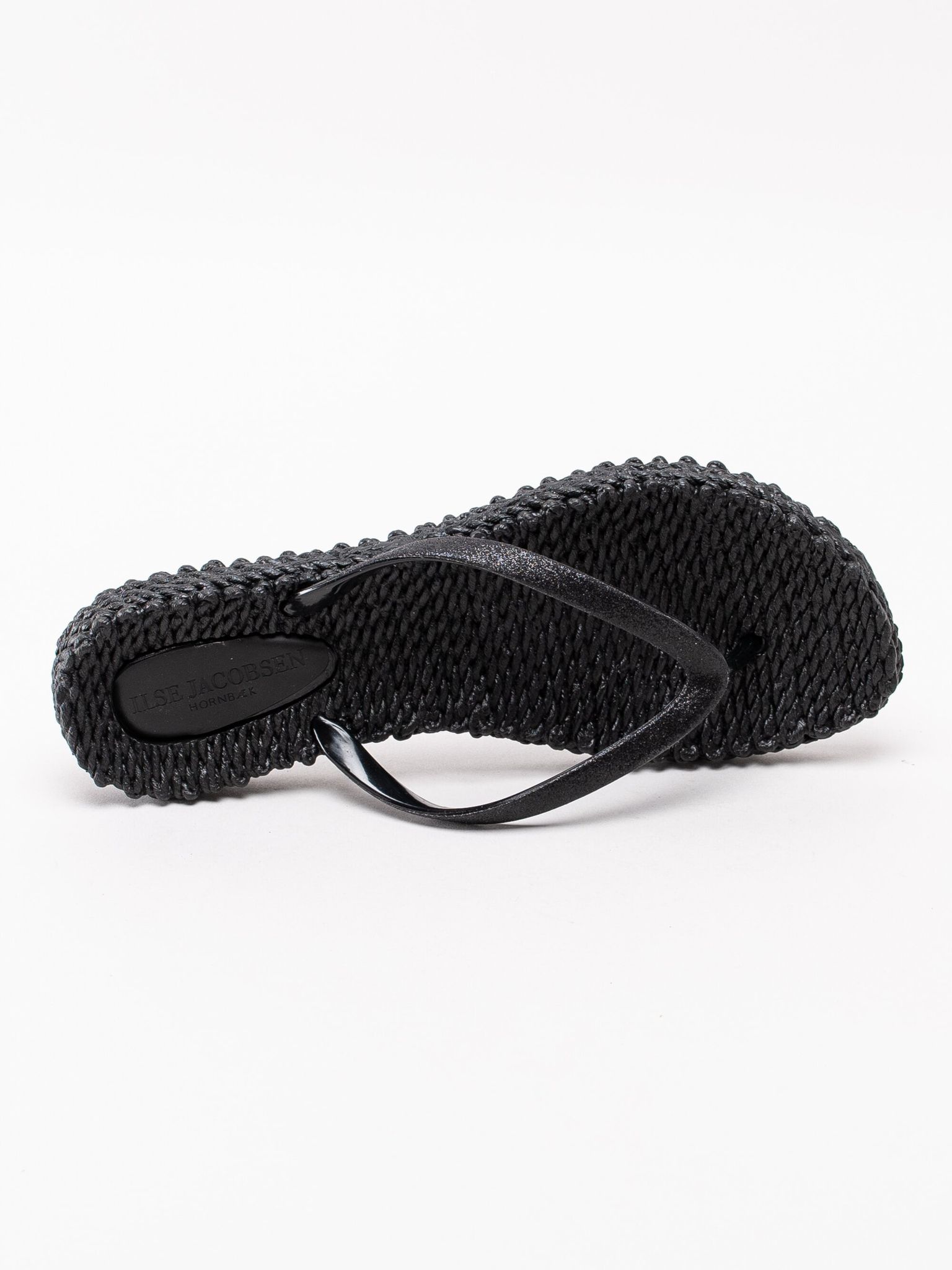 Ilse Jacobsen - Cheerful01 - Svarta flip flops med glitter