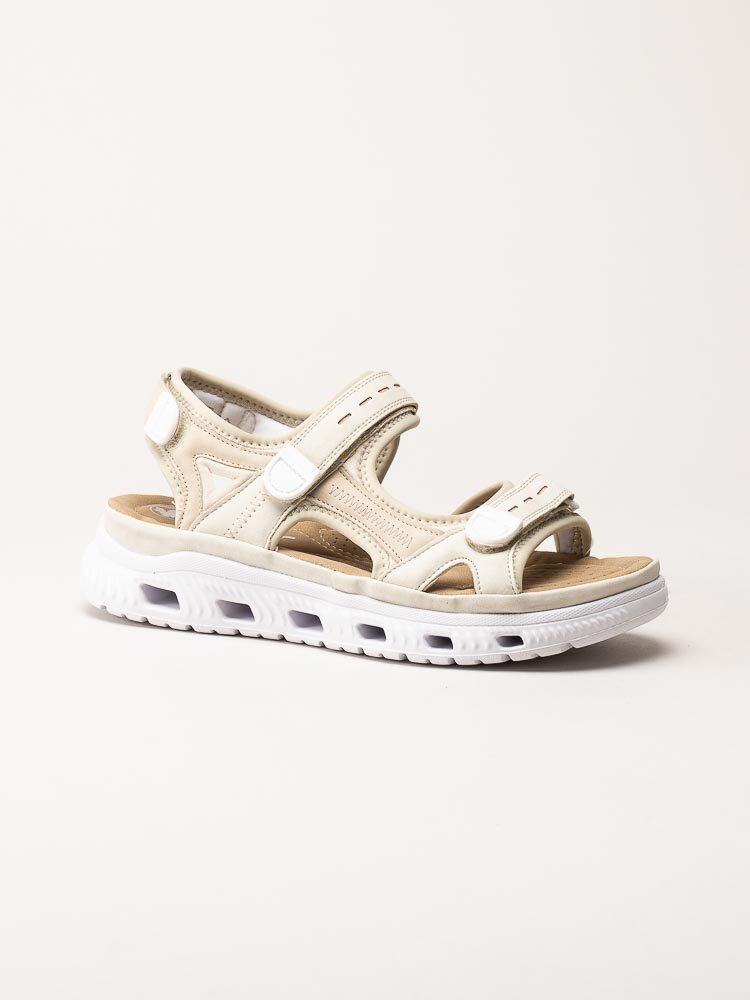 Rieker - Beige sportiga sandaler