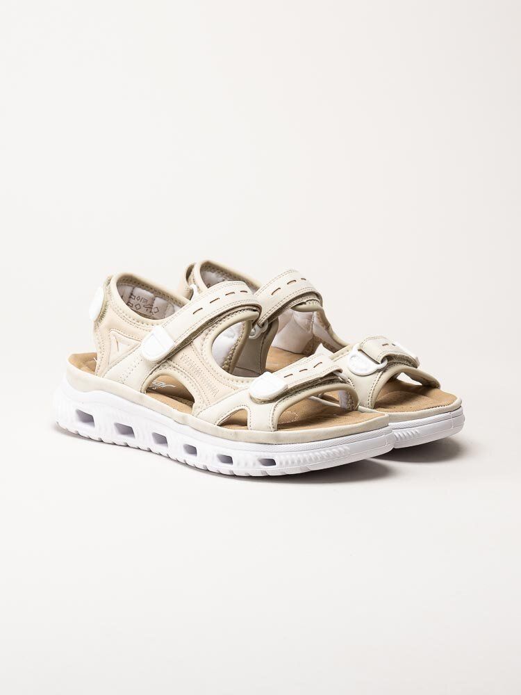 Rieker - Beige sportiga sandaler