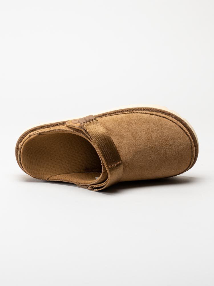 UGG - W Goldenstar Clog - Bruna clogs i mocka