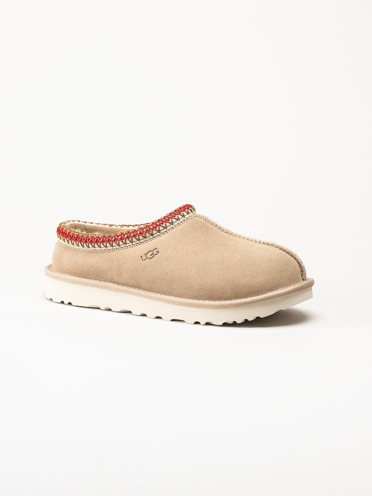 UGG - W Tasman - Beige tofflor i mocka
