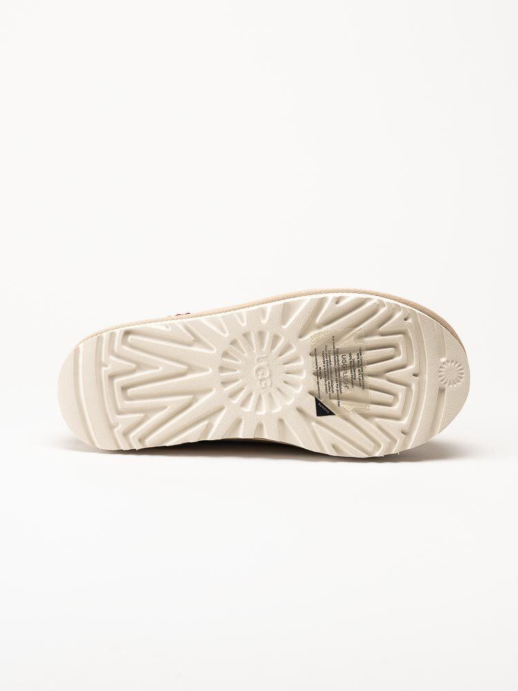 UGG - W Tasman - Beige tofflor i mocka