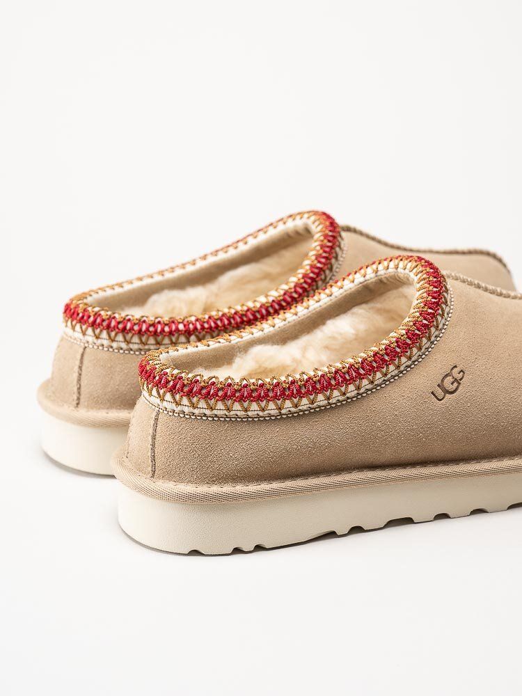 UGG - W Tasman - Beige tofflor i mocka