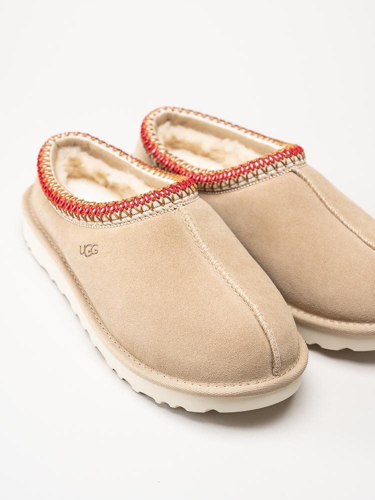 UGG - W Tasman - Beige tofflor i mocka