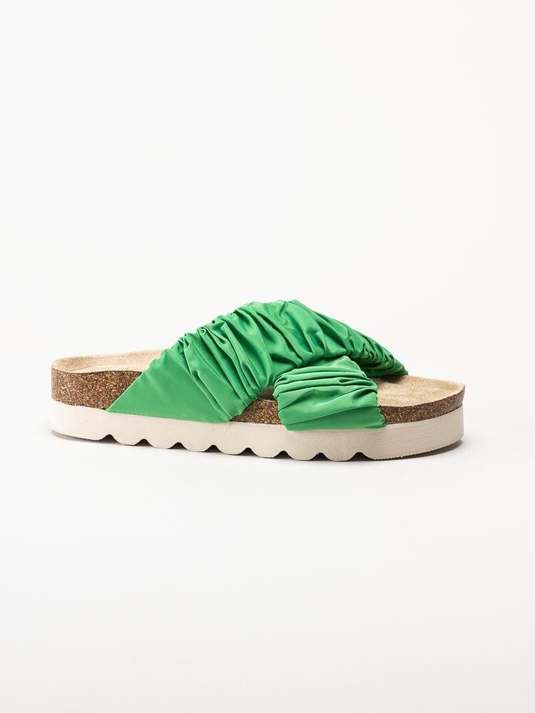 Duffy - Gröna slip in sandaler i textil