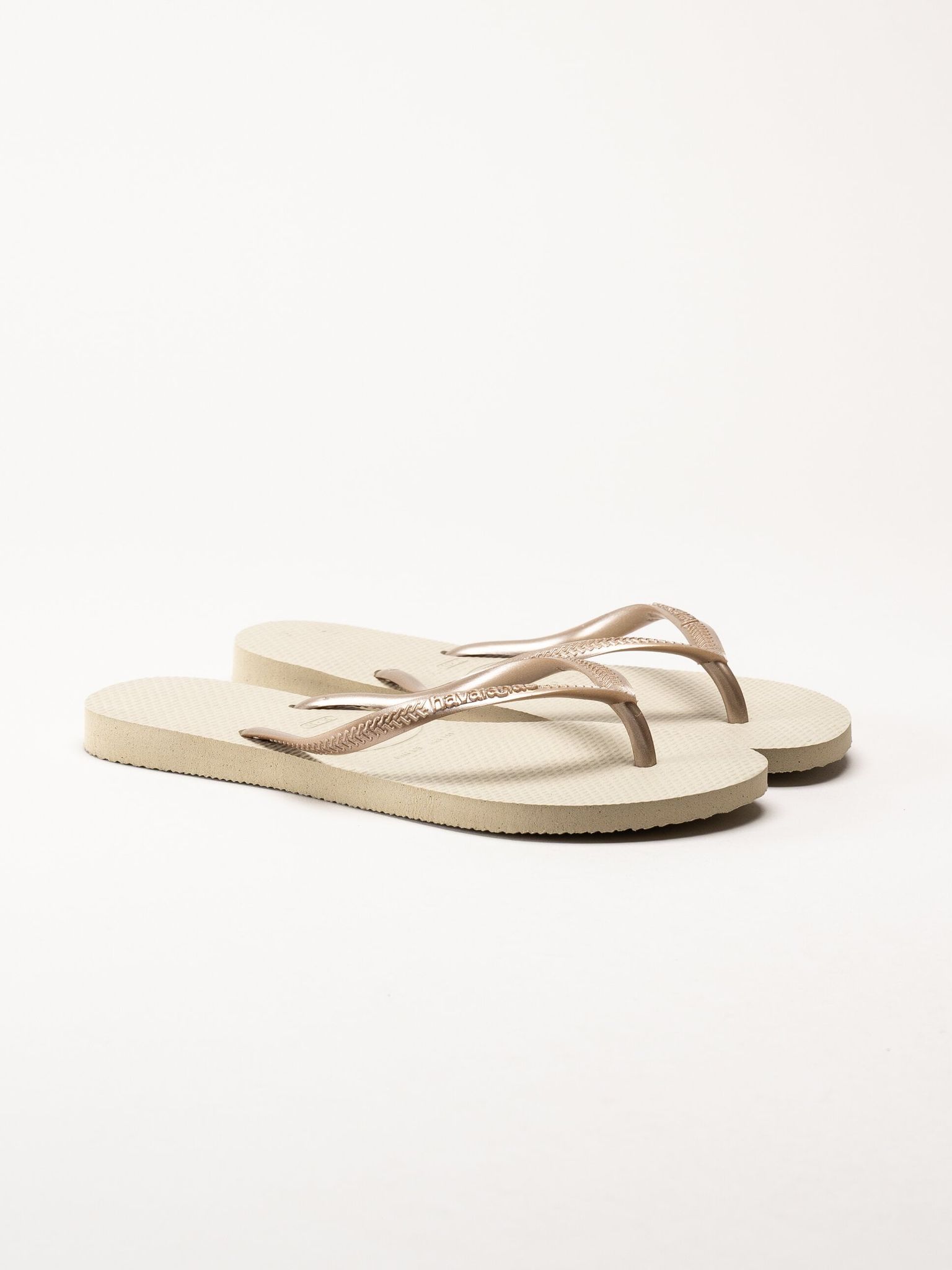 Havaianas - Slim - Ljusbeige flip-flops