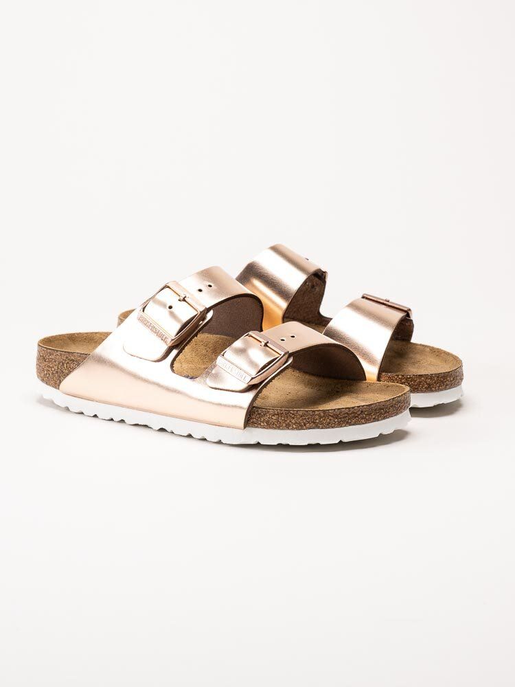 Birkenstock - Arizona Narrow SFB - Roséfärgade slip in sandaler