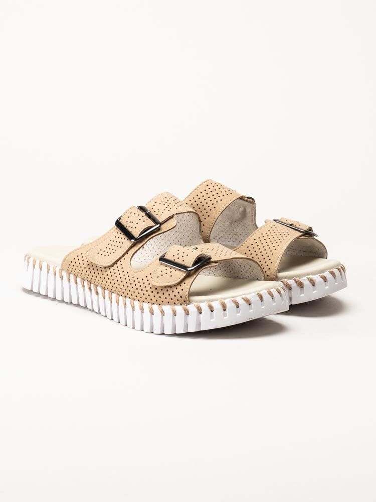 Ilse Jacobsen - Tulip1176LC - Beige slip in sandaler