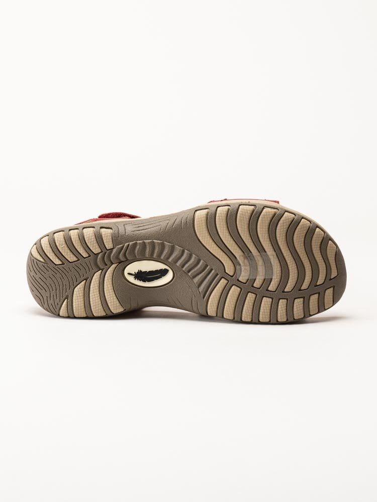 Free Spirit - Malibu - Röda sommarsandaler