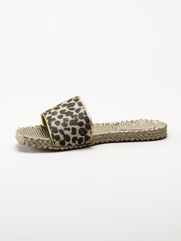 Ilse Jacobsen - Cherio190GL - Leopardmönstrade slip in sandaler