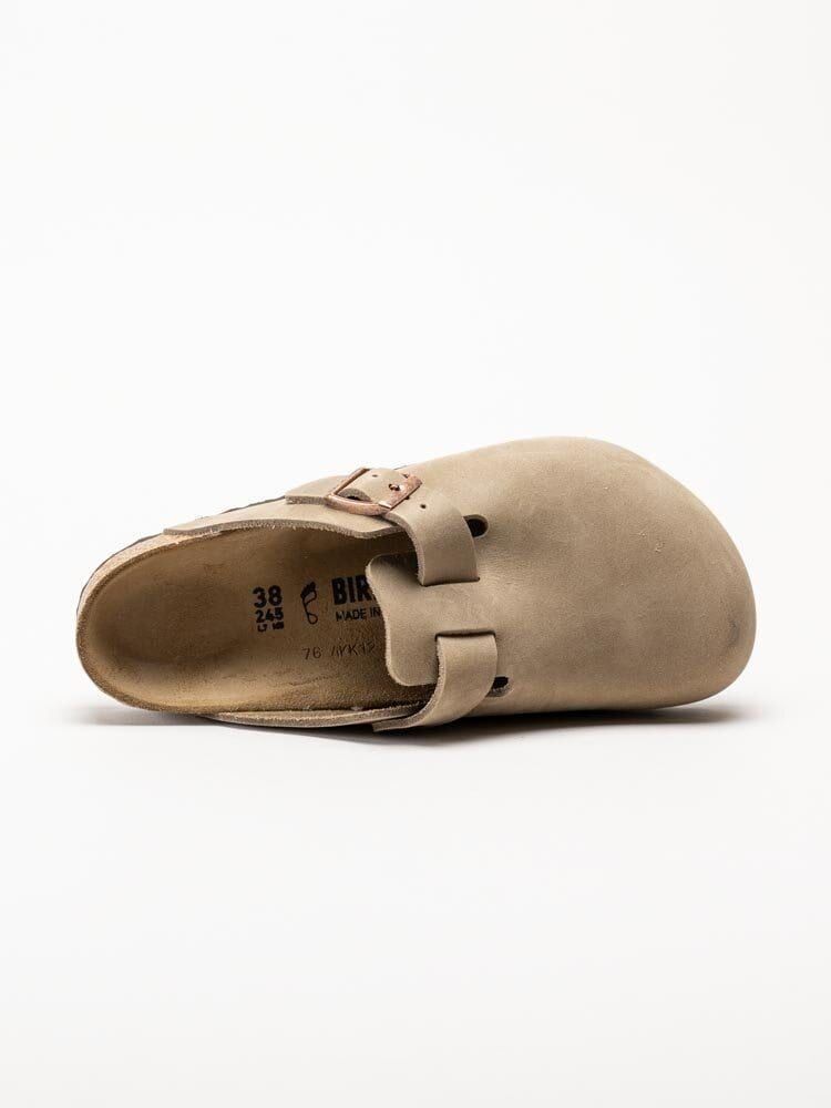 Birkenstock - Boston - Beige slip in sandaler