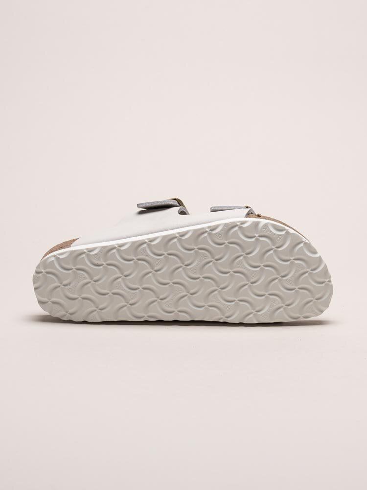 Birkenstock - Arizona Nubuk - Off white slip in sandaler