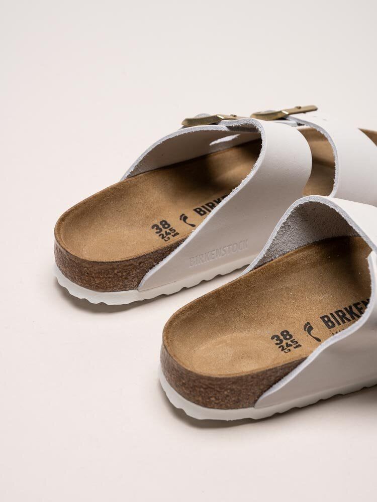 Birkenstock - Arizona Nubuk - Off white slip in sandaler