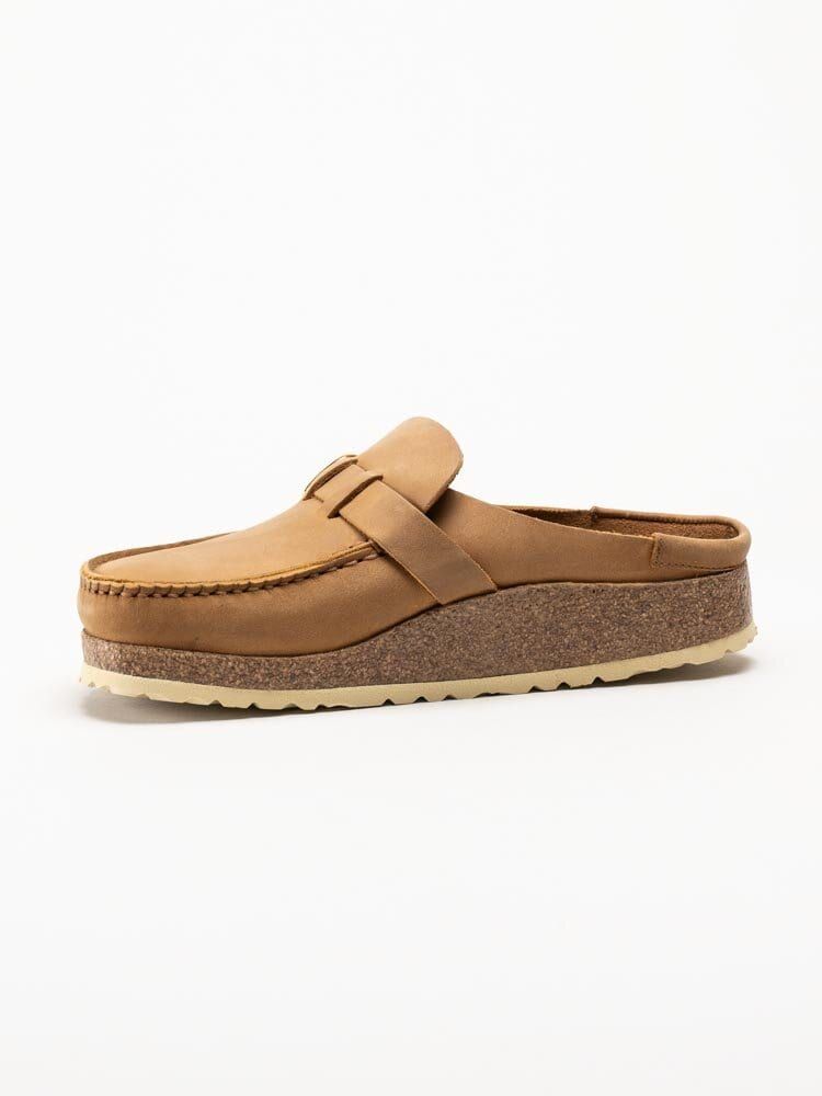 Birkenstock - Buckley - Bruna slip in tofflor i oljat skinn