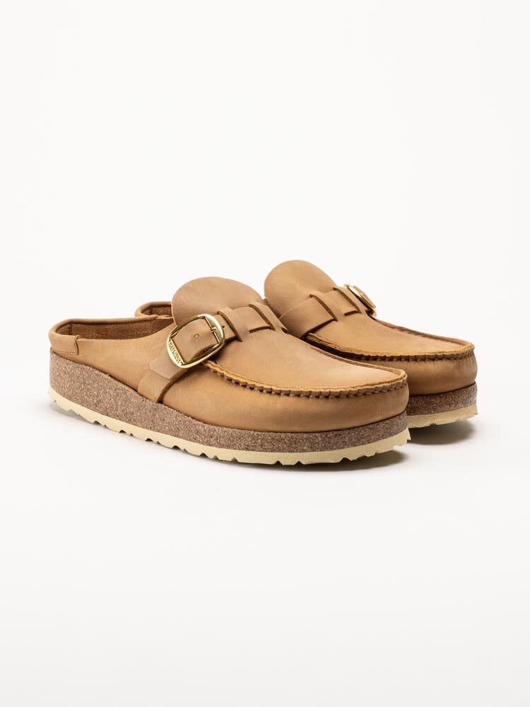 Birkenstock - Buckley - Bruna slip in tofflor i oljat skinn