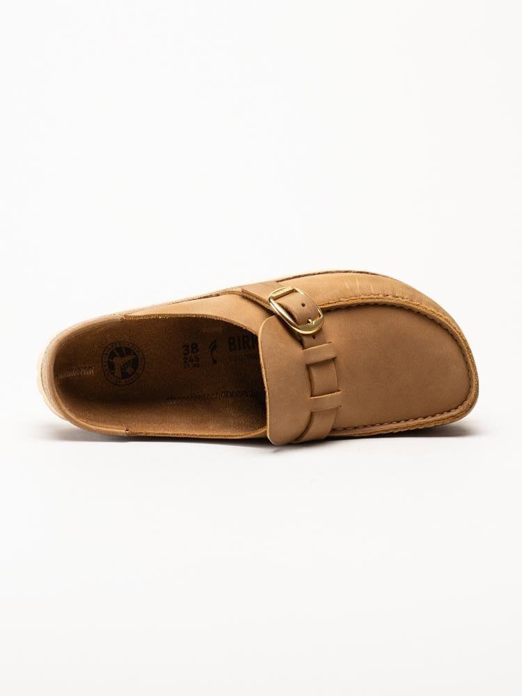 Birkenstock - Buckley - Bruna slip in tofflor i oljat skinn