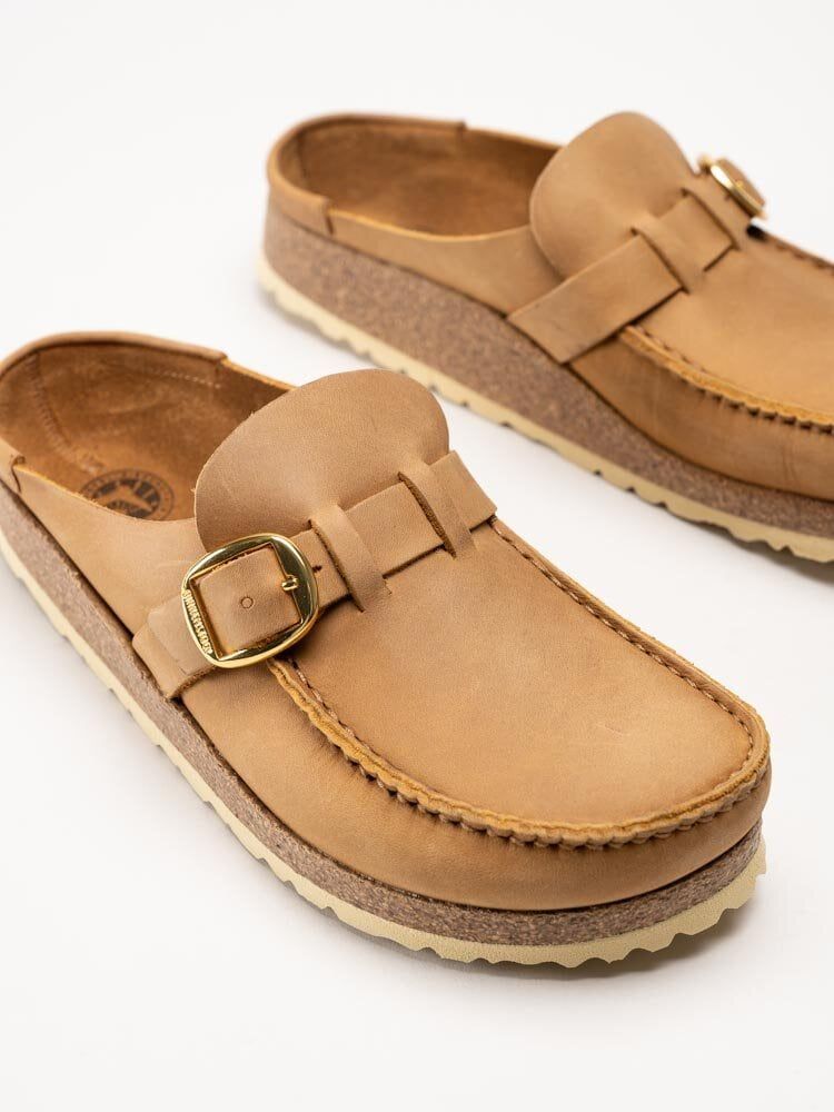 Birkenstock - Buckley - Bruna slip in tofflor i oljat skinn