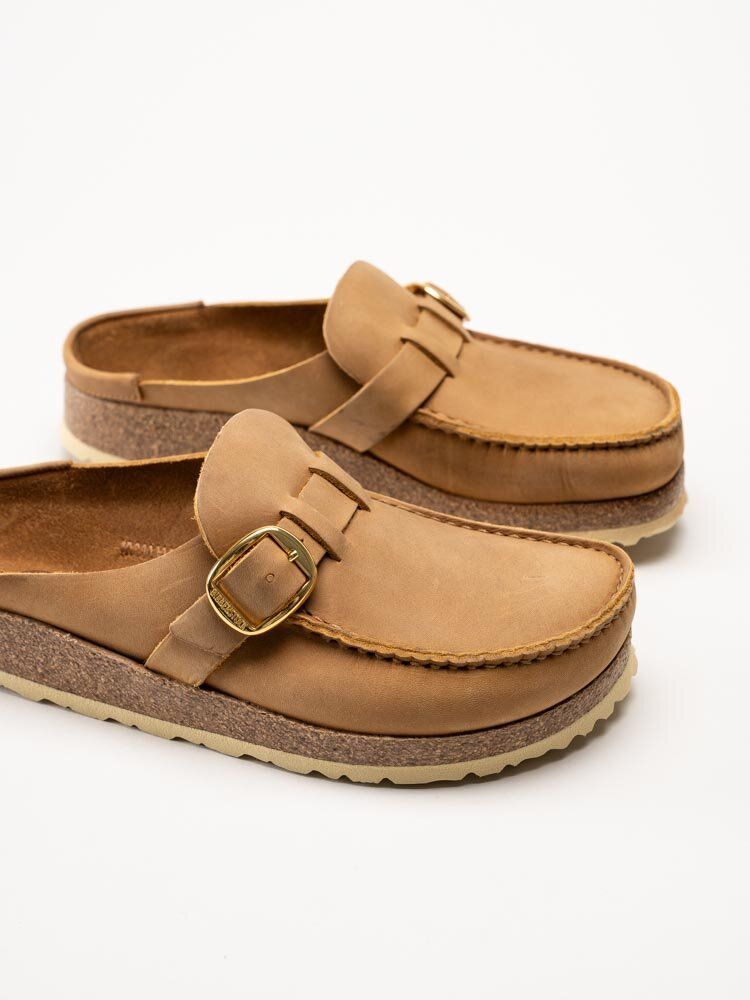 Birkenstock - Buckley - Bruna slip in tofflor i oljat skinn