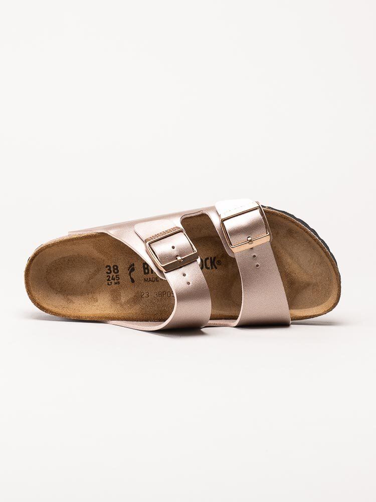 Birkenstock - Arizona Birko-Flor narrow - Roséfärgade slip in sandaler