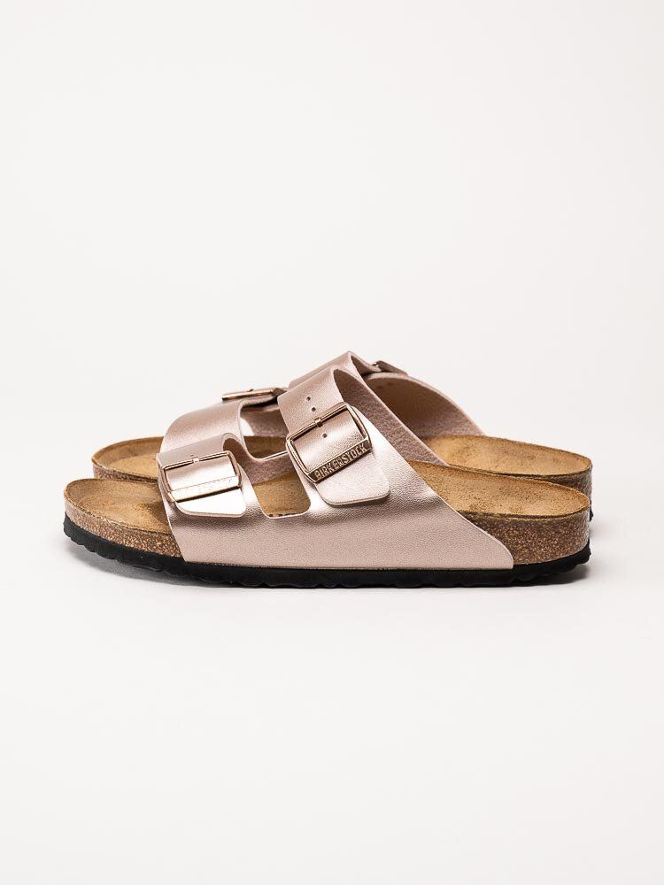 Birkenstock - Arizona Birko-Flor narrow - Roséfärgade slip in sandaler