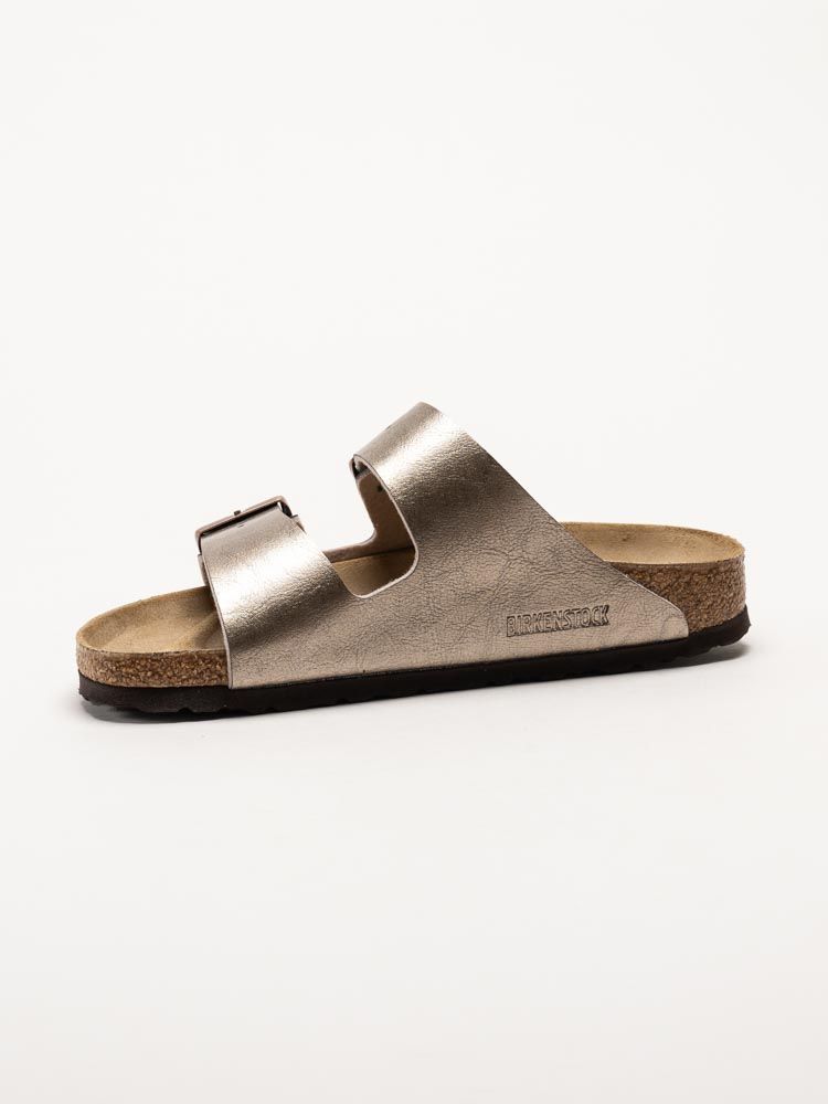 Birkenstock - Arizona Birko-Flor narrow - Bronsmetallic slip in sandaler