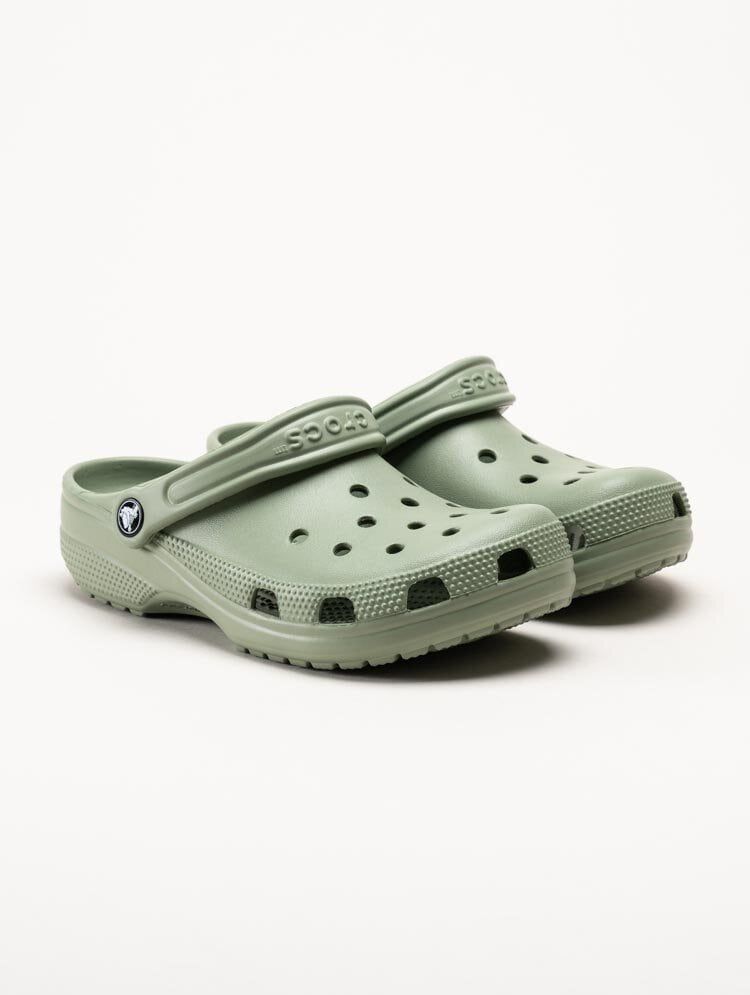 Crocs - Classic Clog - Gröna badtofflor