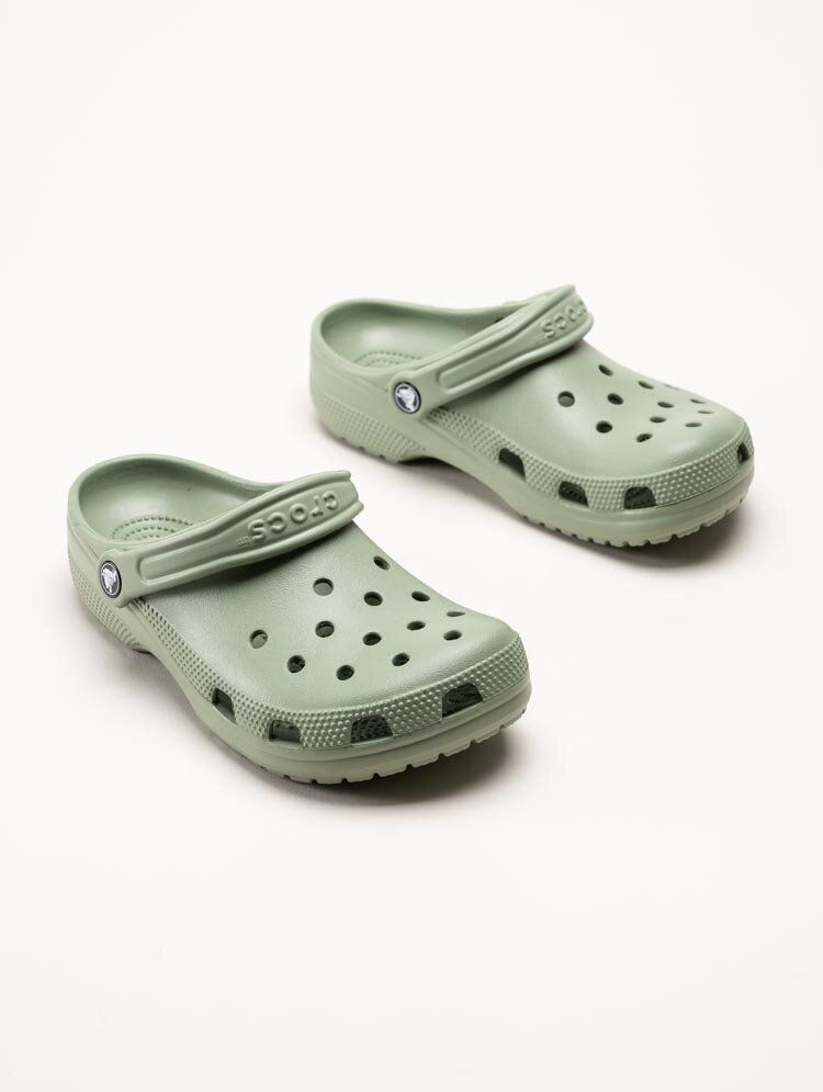 Crocs - Classic Clog - Gröna badtofflor