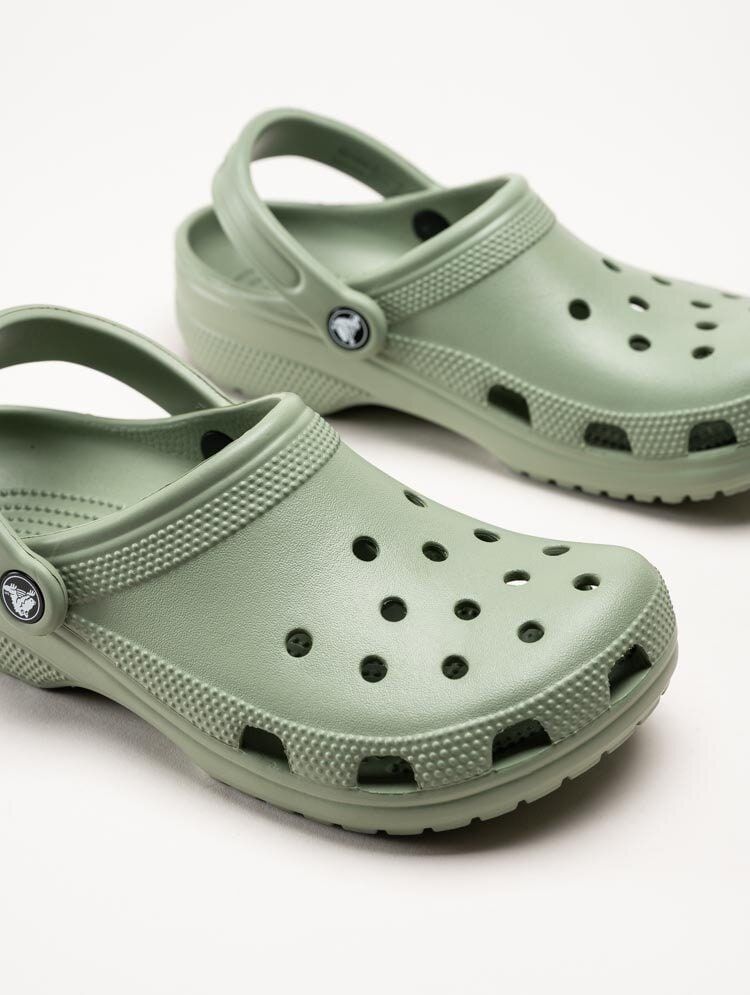Crocs - Classic Clog - Gröna badtofflor