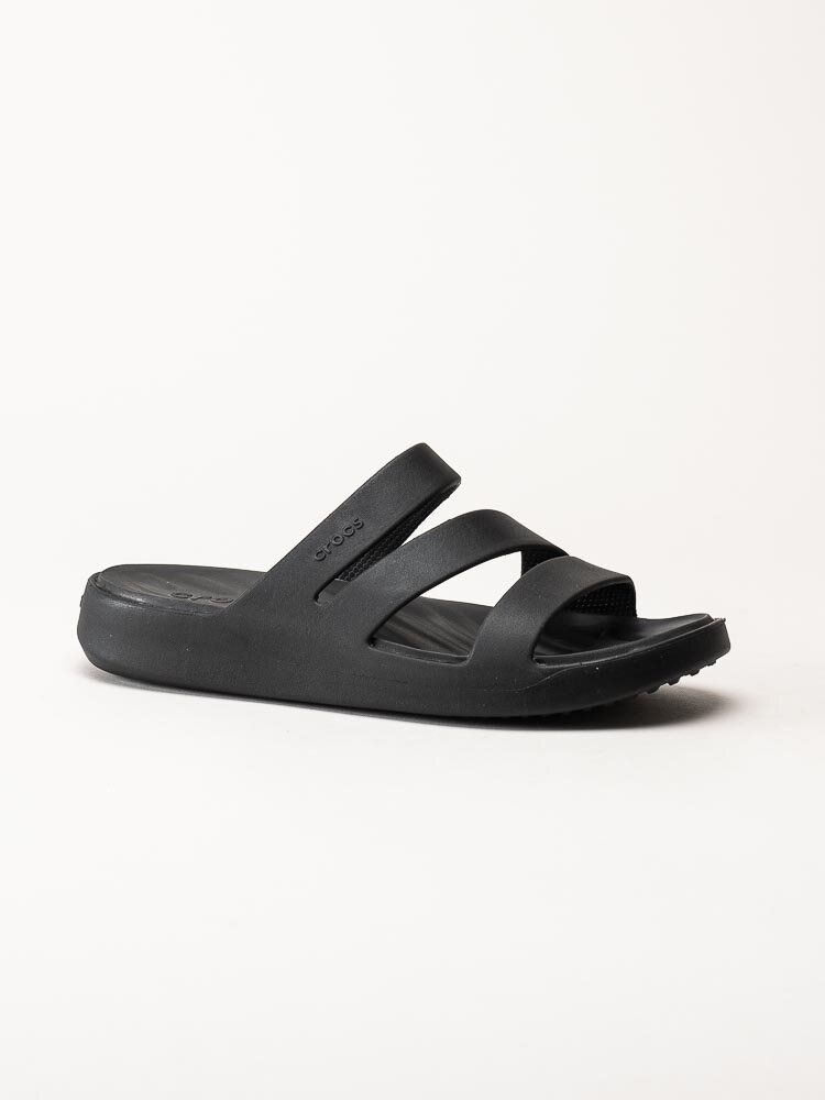 Crocs - Getaway Strappy - Svarta badsandaler