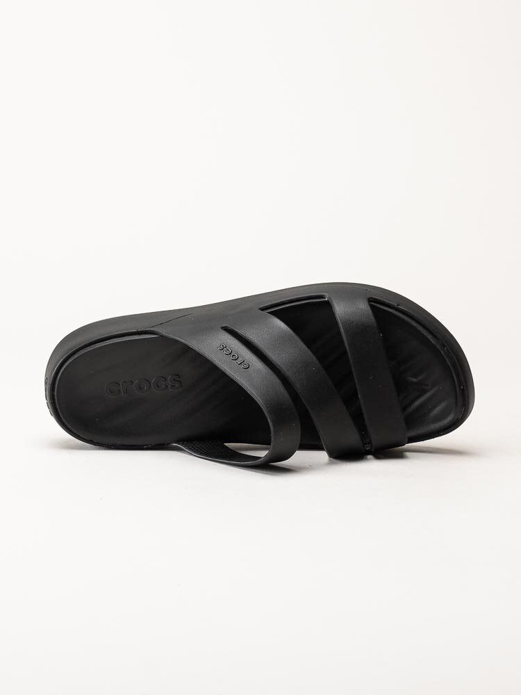 Crocs - Getaway Strappy - Svarta badsandaler