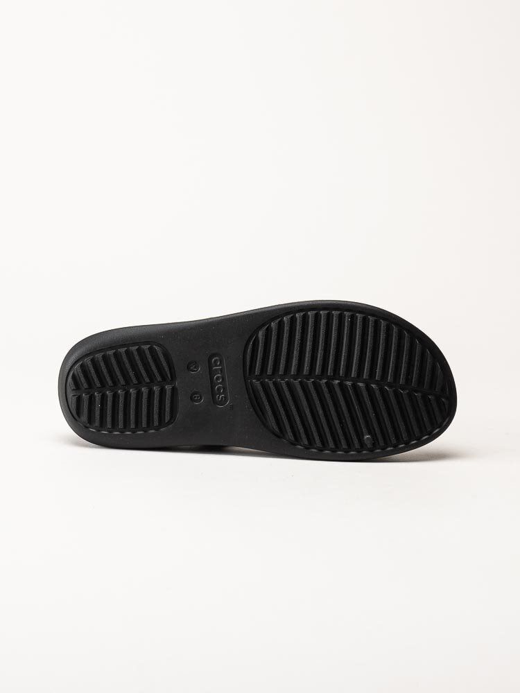 Crocs - Getaway Strappy - Svarta badsandaler