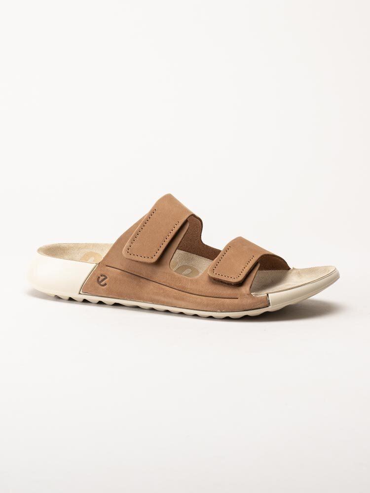 Ecco - Cozmo W - Ljusbruna slip in sandaler i oljad nubuck
