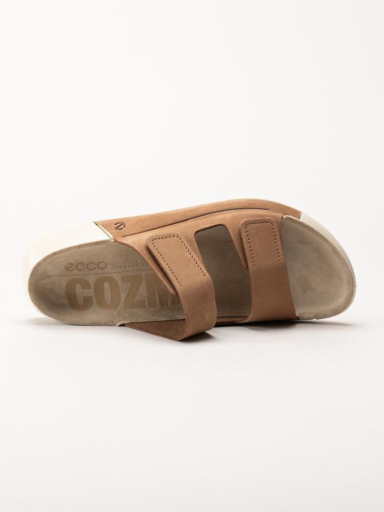 Ecco - Cozmo W - Ljusbruna slip in sandaler i oljad nubuck