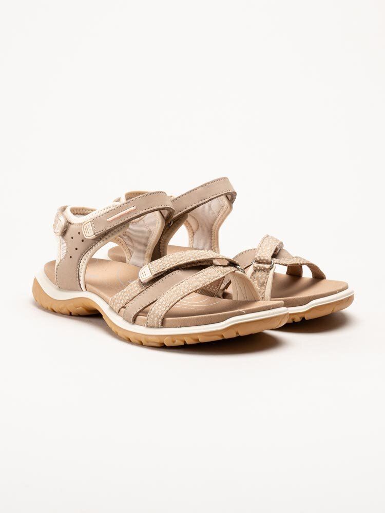 Ecco - Offroad Yucatan Slim Le - Beige sportiga sandaler