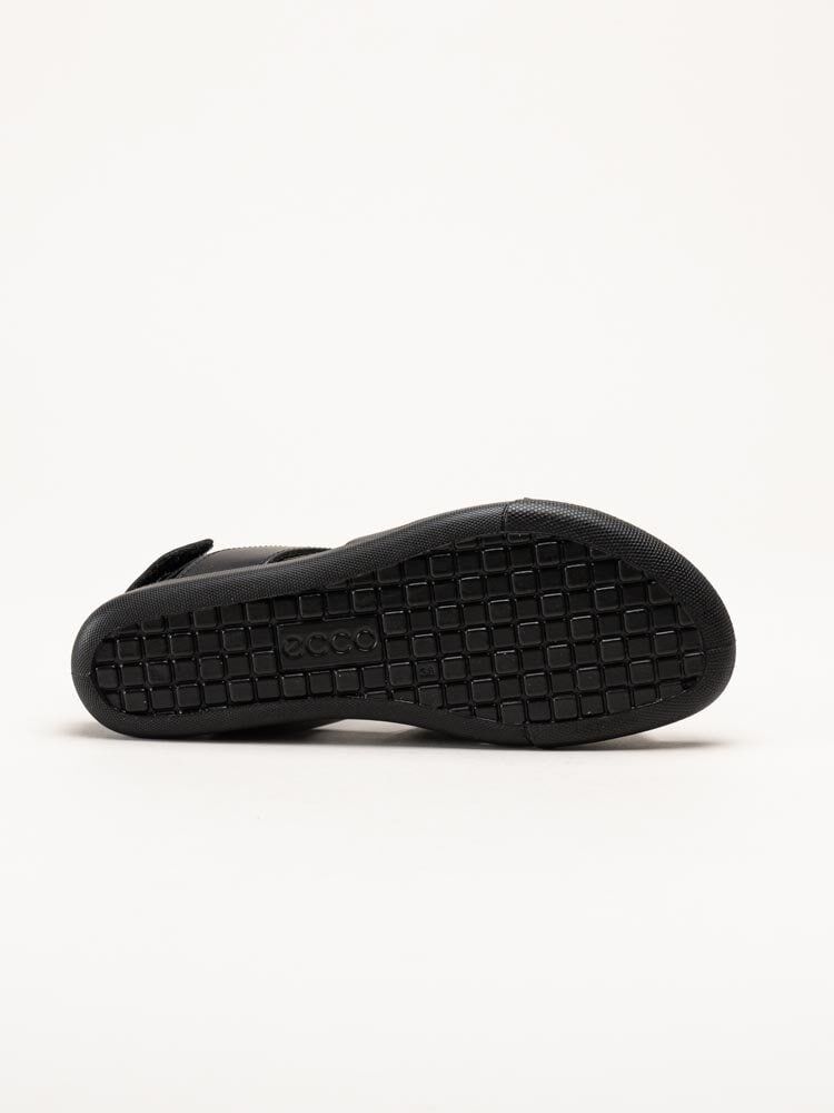 Ecco - Samara Sandal 4 straps - Svarta sandaler i skinn