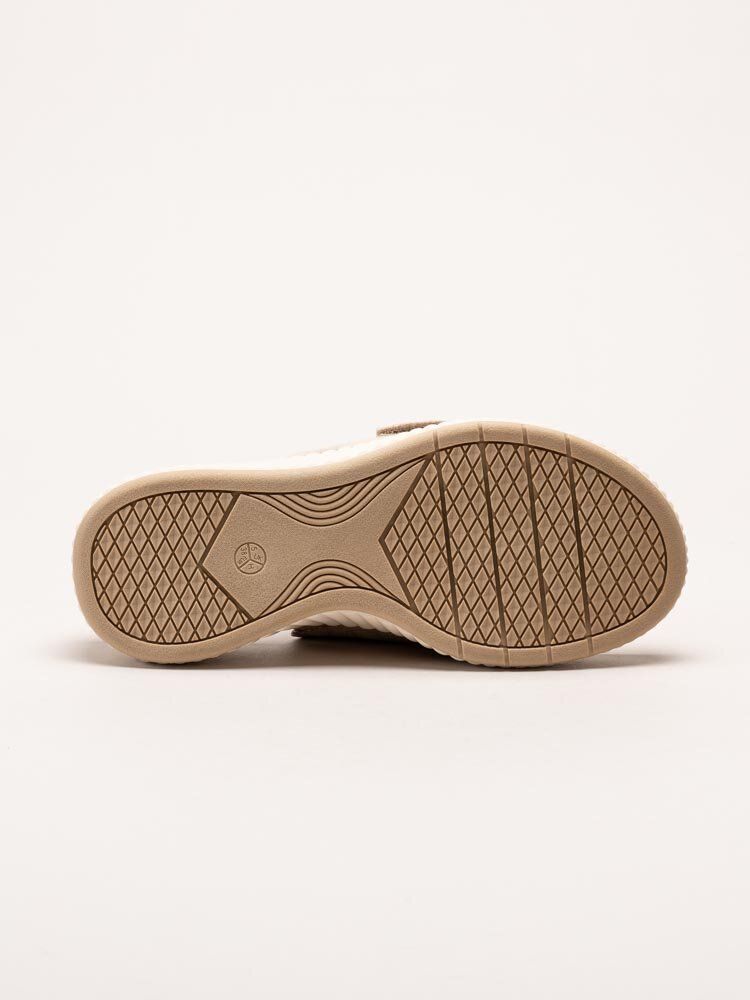 Jana - Beige slip in-tofflor