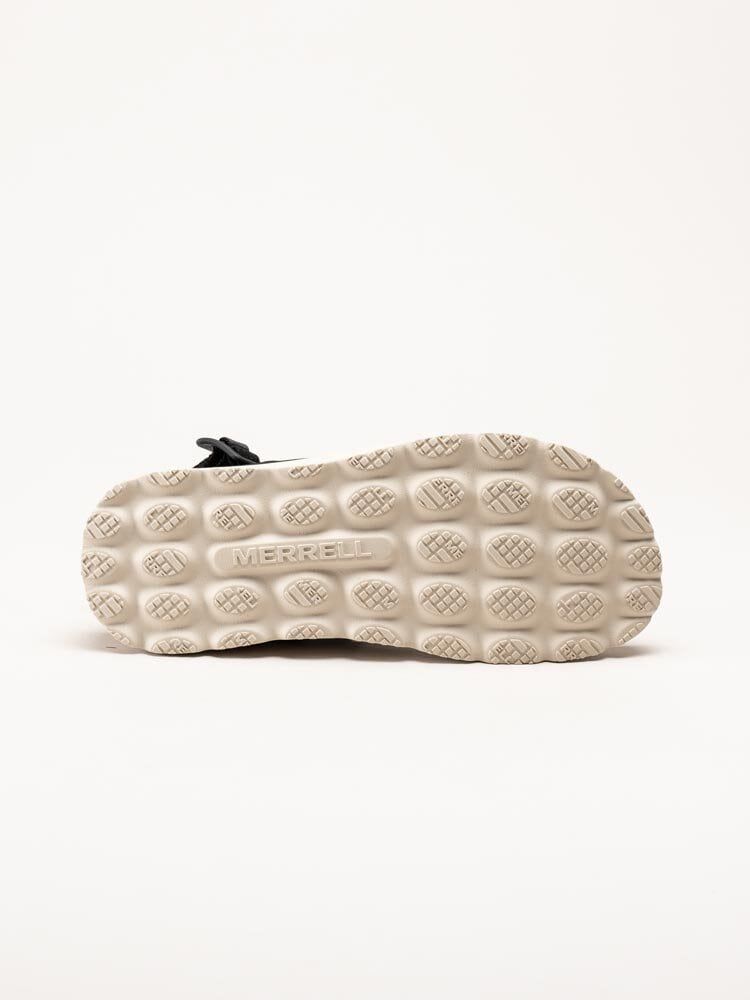 Merrell - FLEUR BACKSTRAP - Svarta sandaler i nubuck