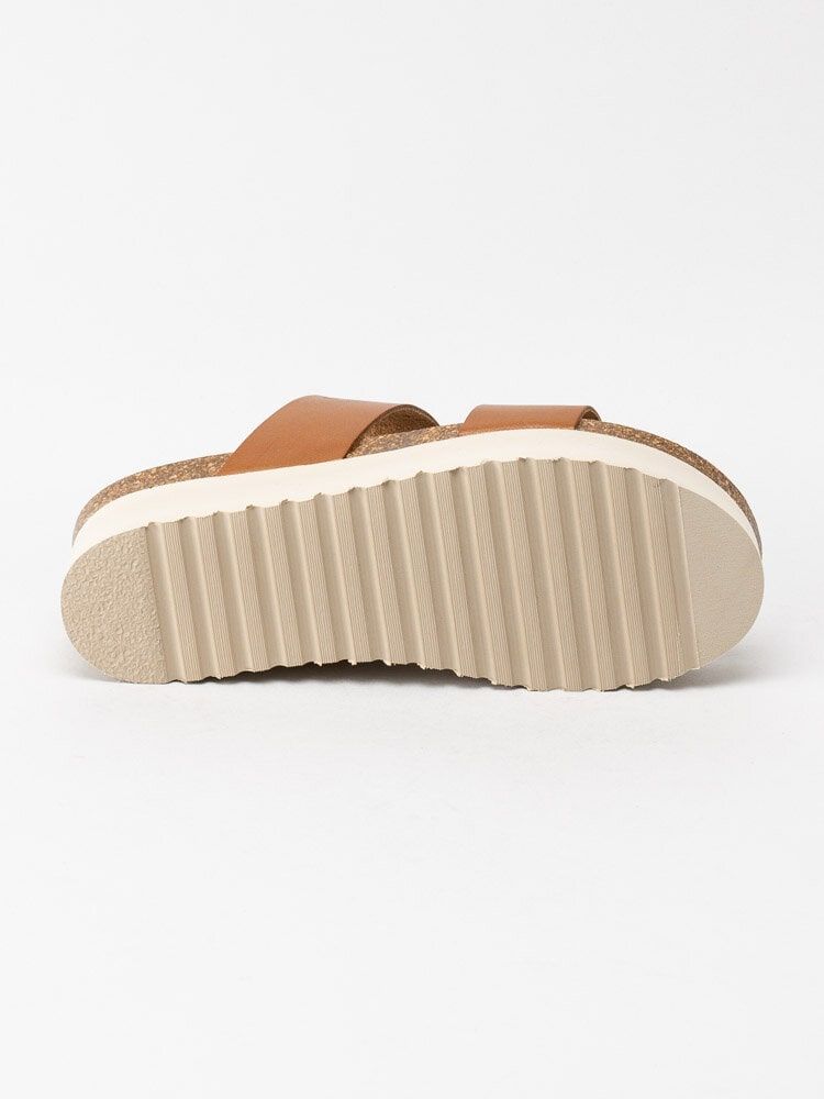 Sweeks - Hedda - Bruna slip in sandaler i skinn